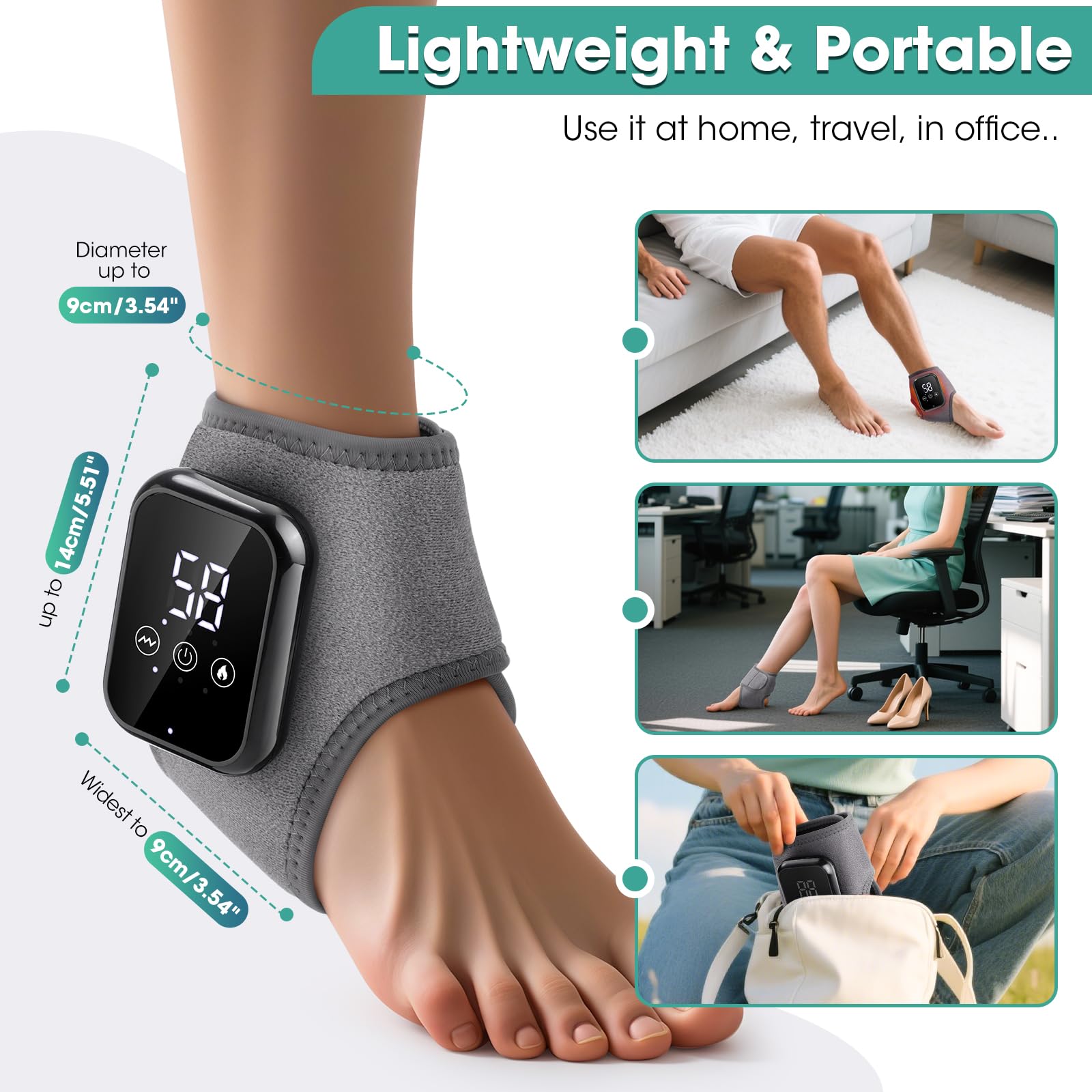 WoloyHeatie NTC temperature control system maintains safe, steady heat.