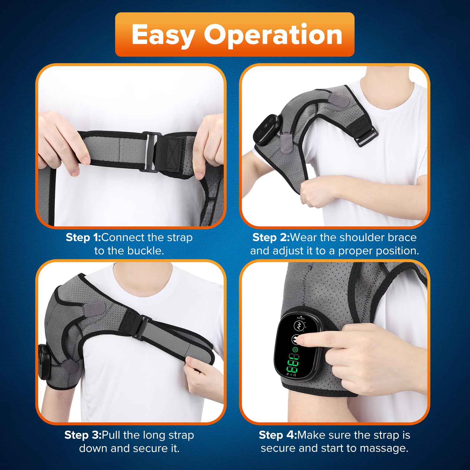 WoloyHeatie cordless battery enables portable therapy at home or on the go