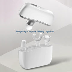 Woluki Mini Fascia Massage Gun operates quietly for home or office sessions