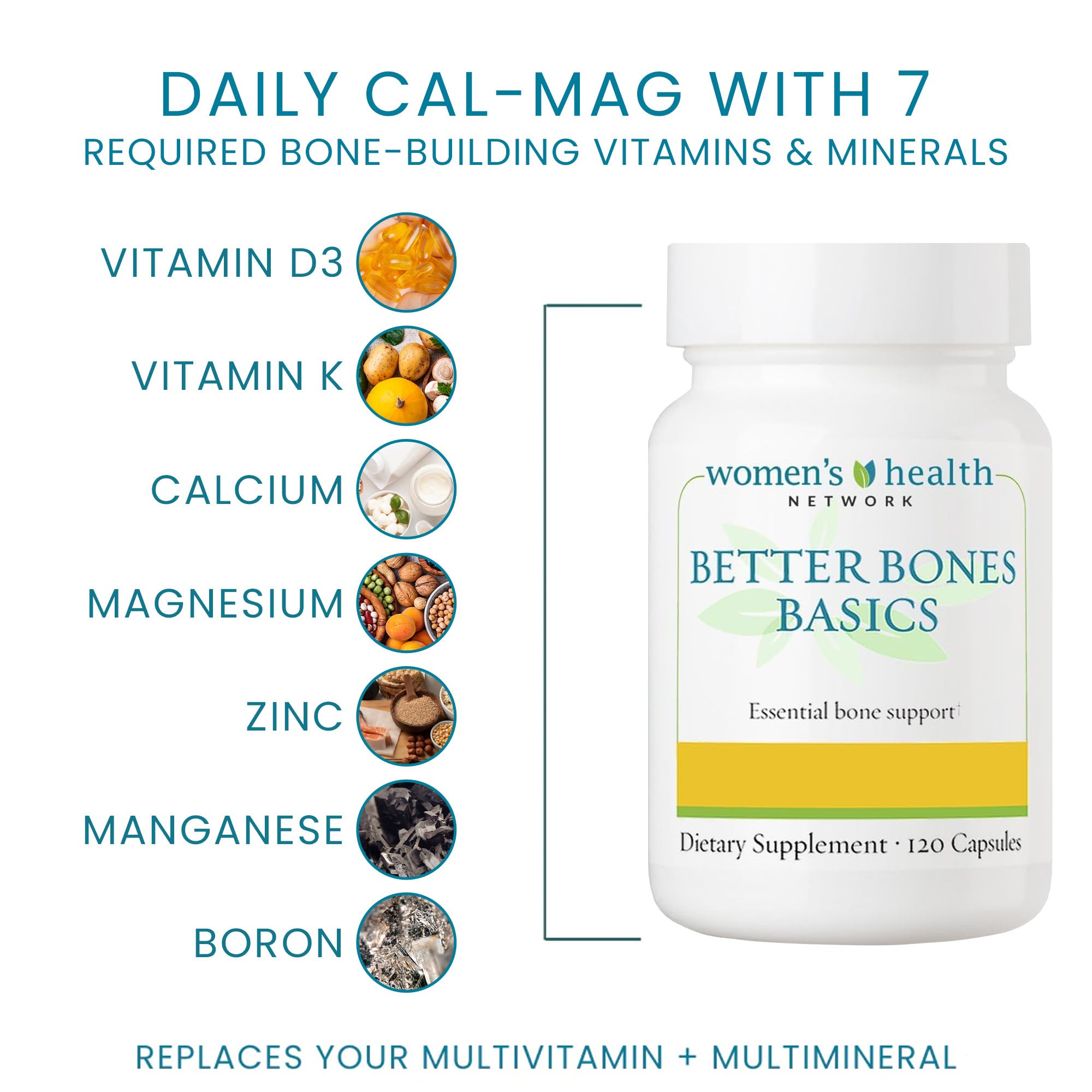 The capsules deliver magnesium, zinc, vitamin D, and vitamin K for balanced daily nourishment.