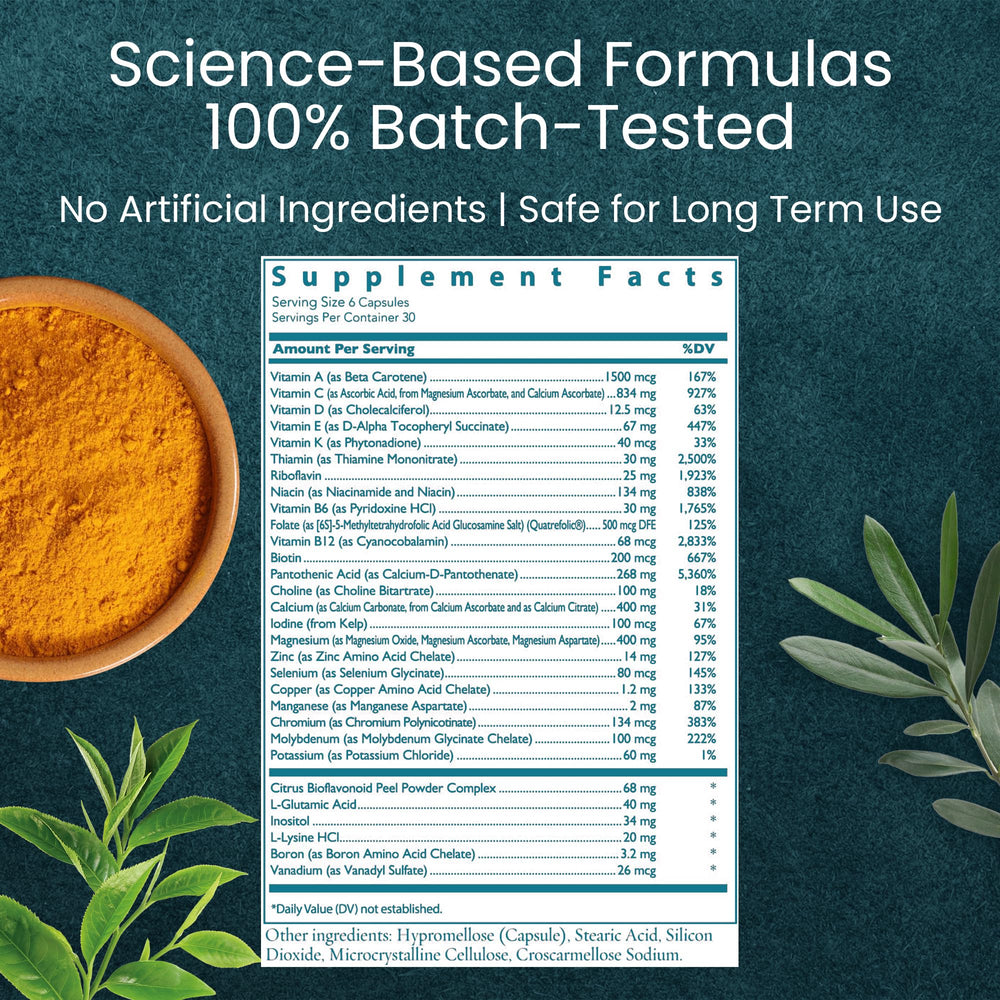 Daily capsules ready to contribute to a consistent wellness routine.