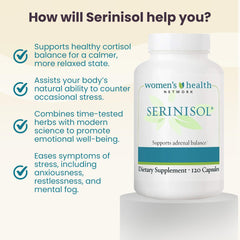 Closeup of Serinisol capsules showing smooth texture for easy swallowing.