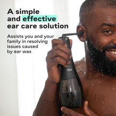 Wonder Family adjustable pressure control with five modes for personalized ear and oral cleaning.
