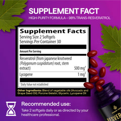 WONDER FAMILY Resveratrol capsule in hand suggests portability for on-the-go vitality.