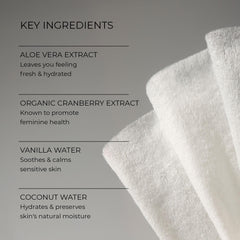 Woo More Play Freshies individual wipe for discreet, convenient refresh.