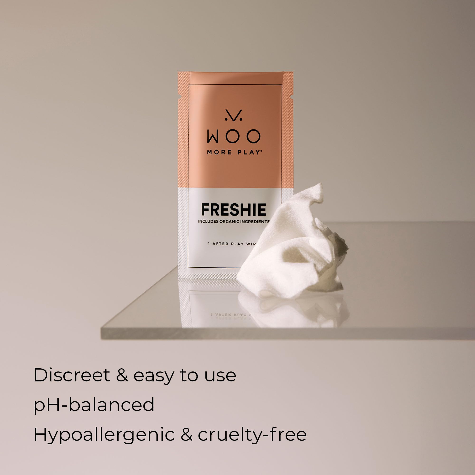 Woo More Play Freshies, proudly made in the USA.