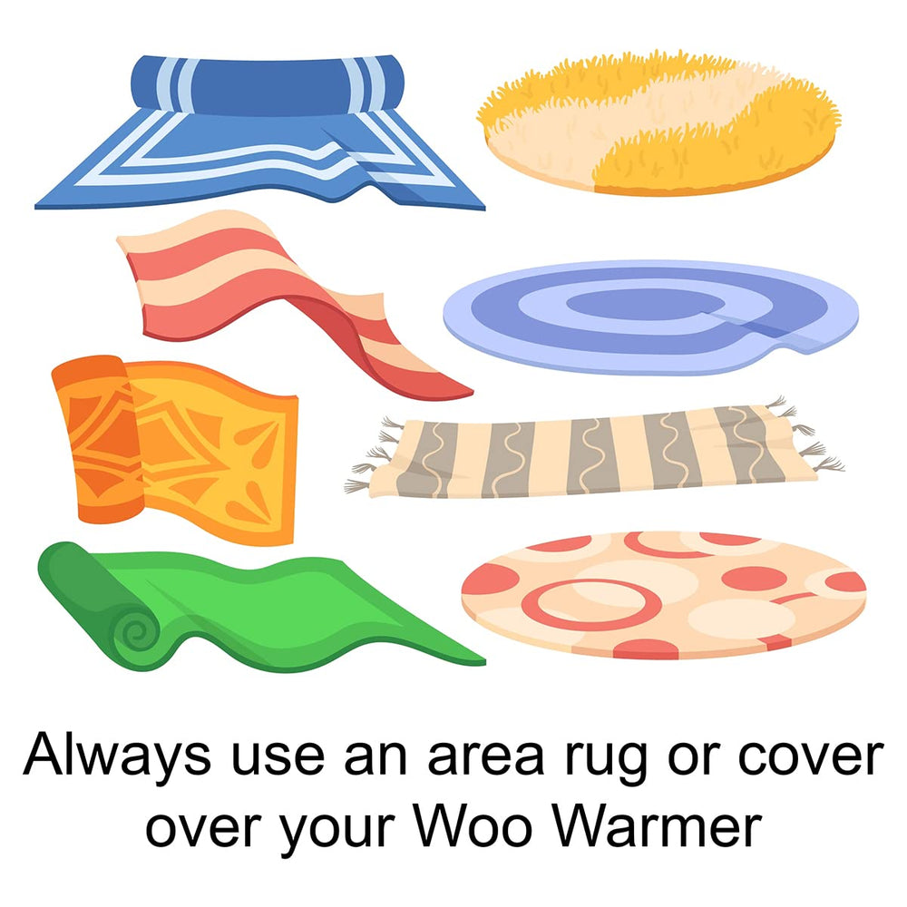 Woo Warmer for yoga mat warmth, enhancing stretch and comfort.