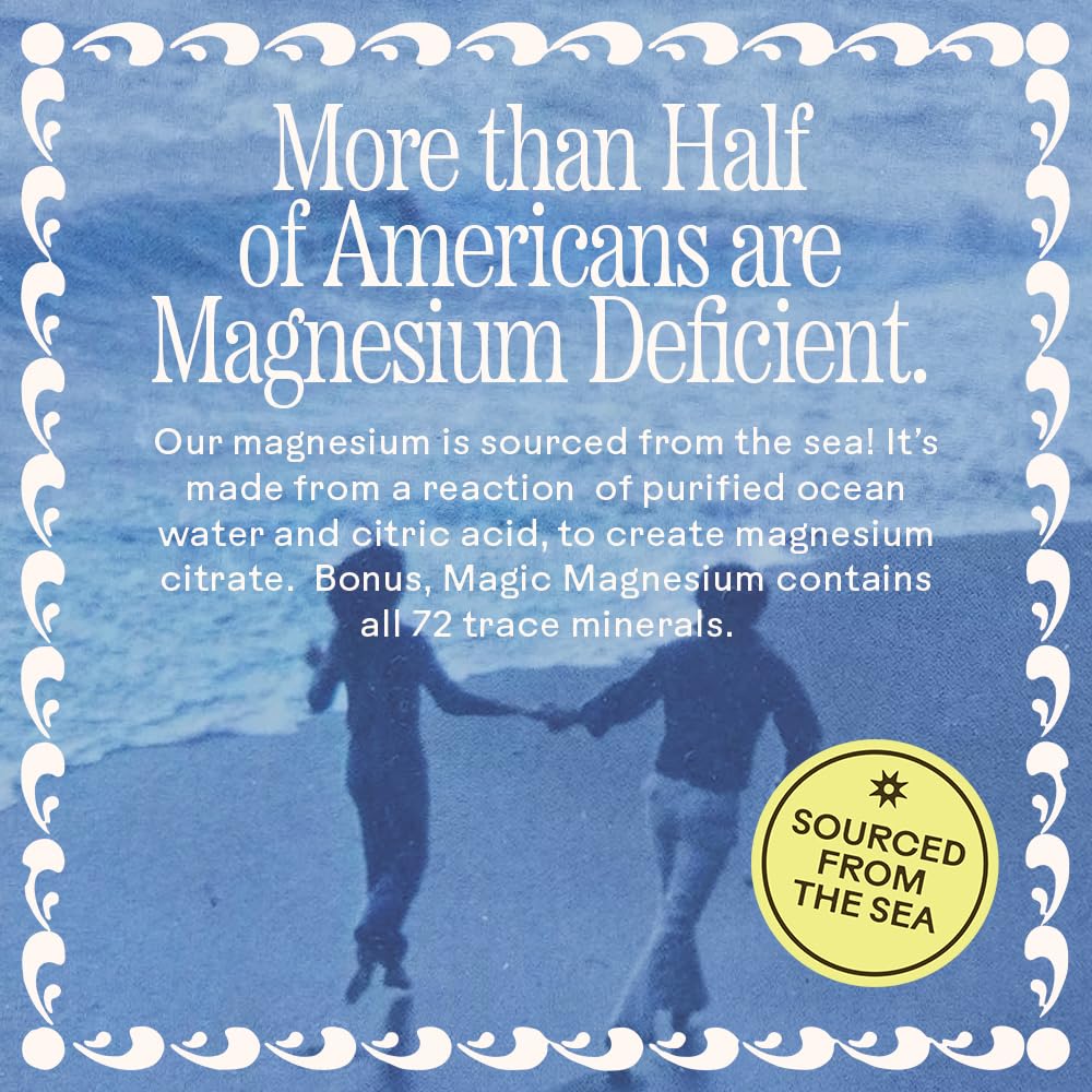 Wooden Spoon Herbs Magic Magnesium Citrate blue lemonade stir into water for daily ritual