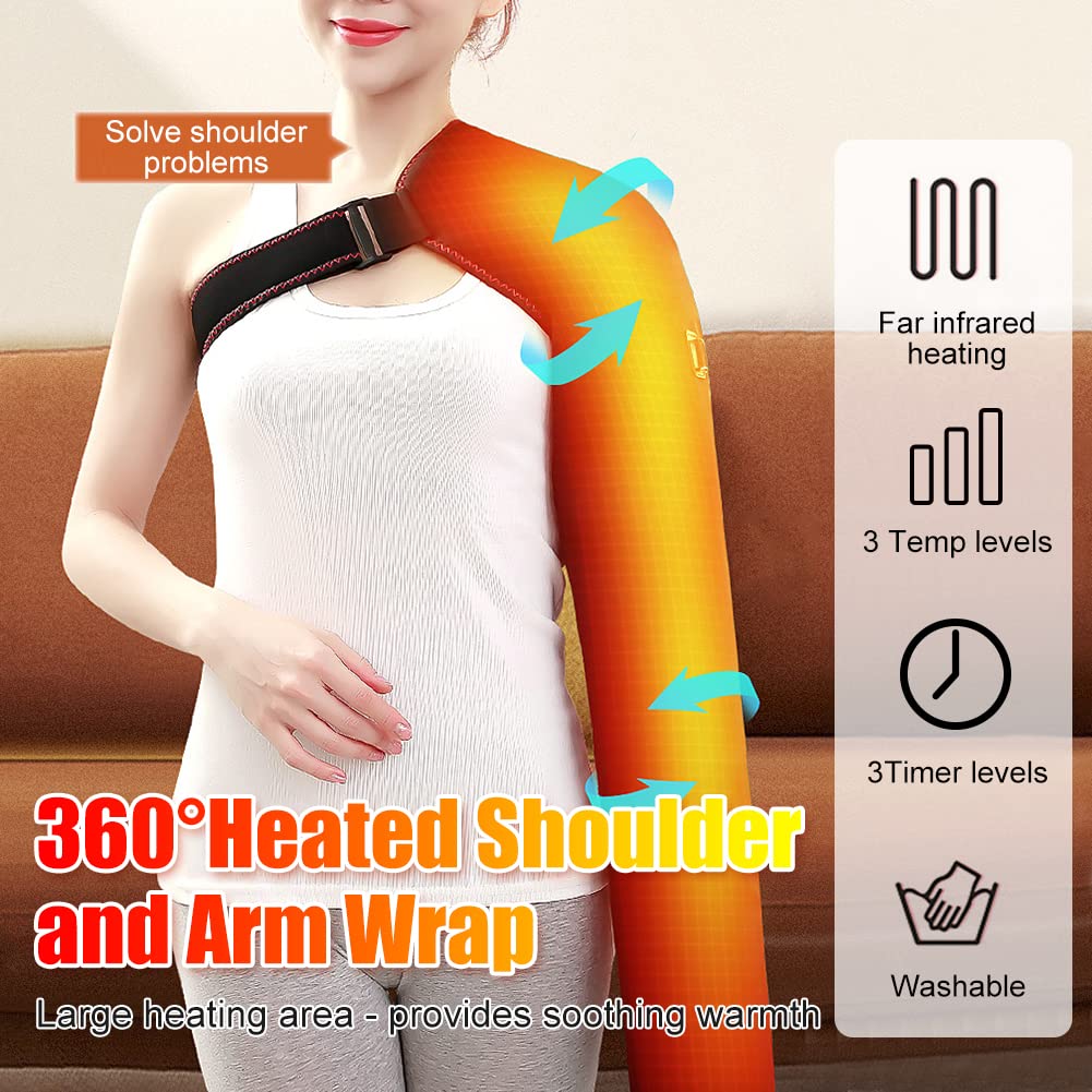 Woolala ultra-long wrist-elbow wrap provides targeted warmth for muscle relief.