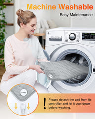 WOOMER auto shut-off enhances safety and energy efficiency during use.