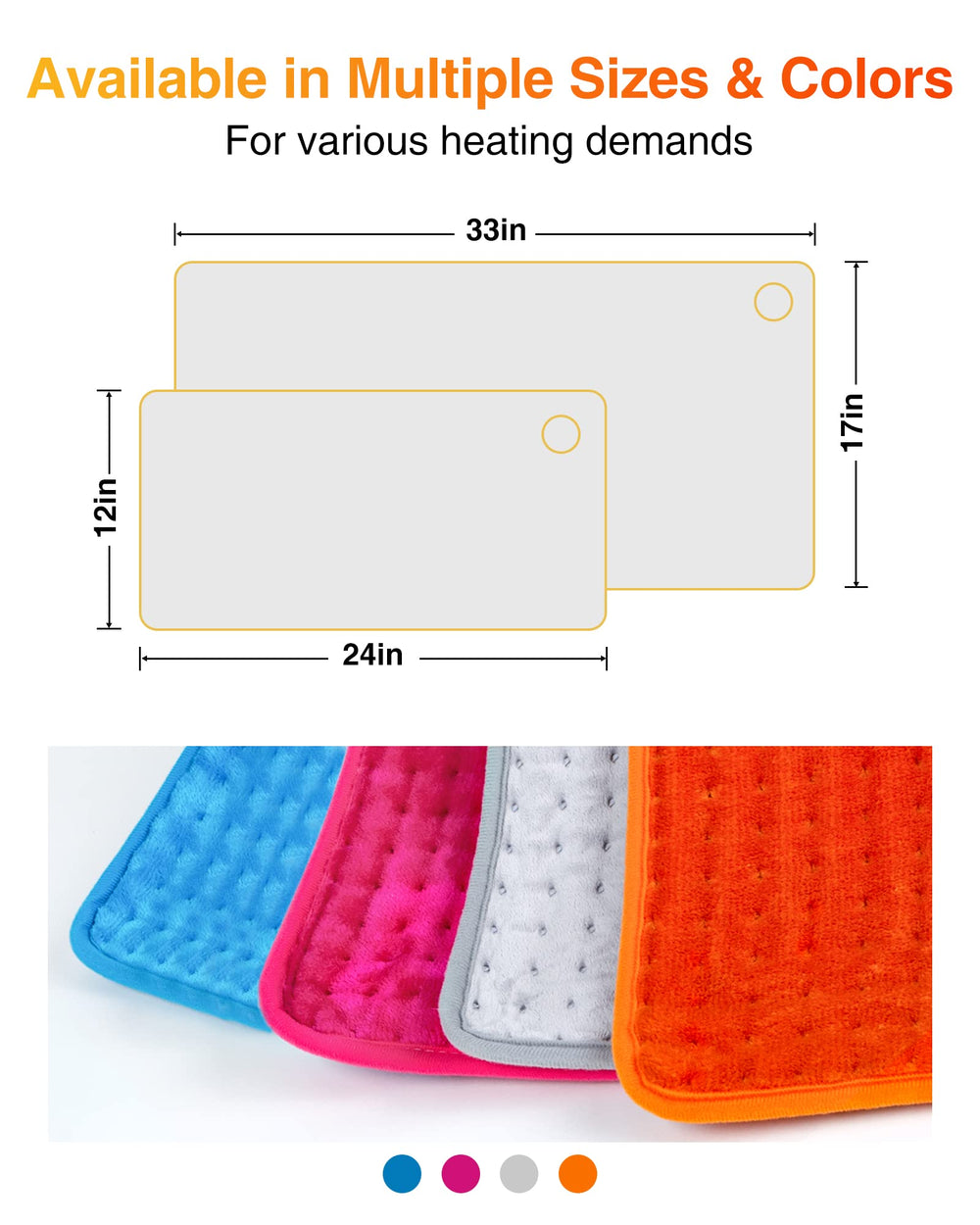 WOOMER gift-ready heating pad for thoughtful warmth for loved ones.