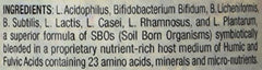 Worldwide Nutrition Body Biotics packaging details with long shelf life and dairy-free formula