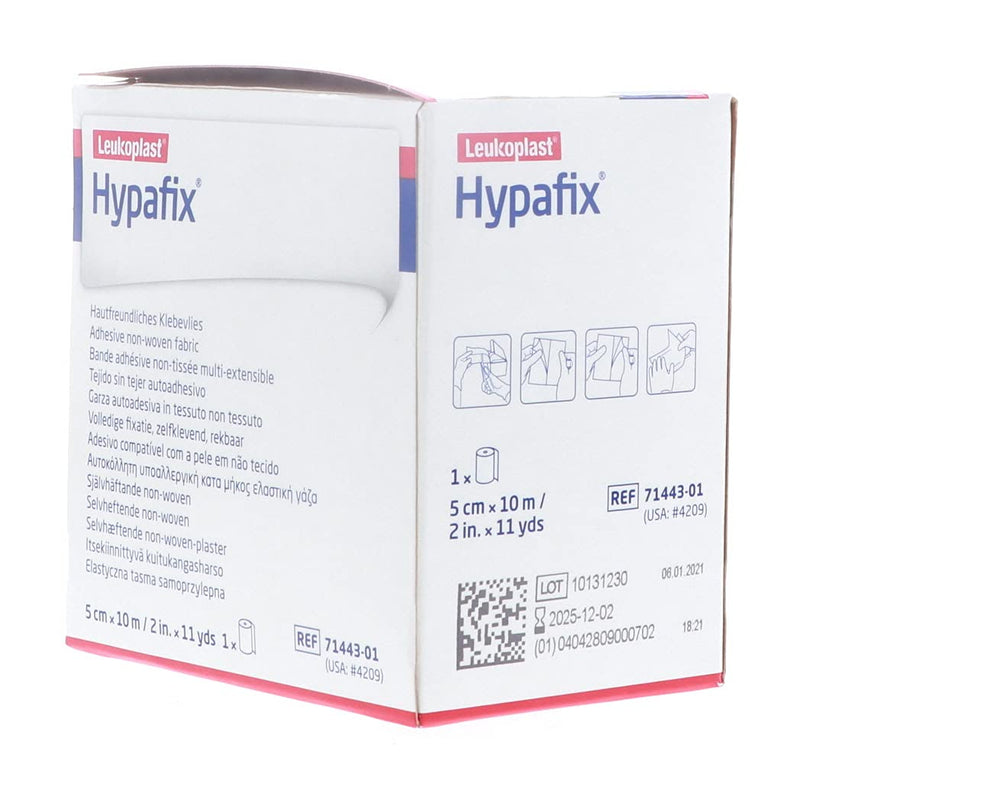 Hypafix pack of three rolls displayed in store
