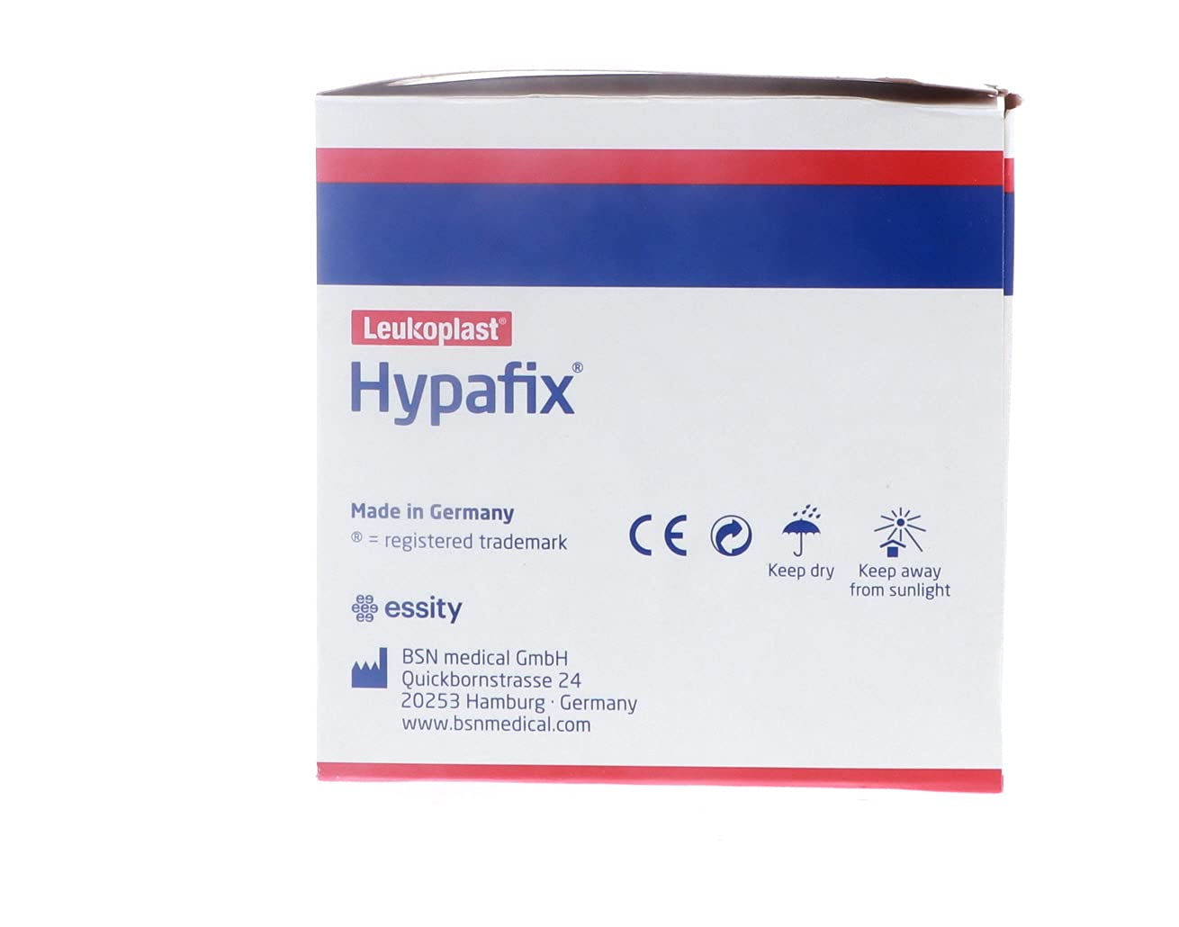 Wound Care Hypafix tape roll, 2in by 10yd, flexible for secure dressings