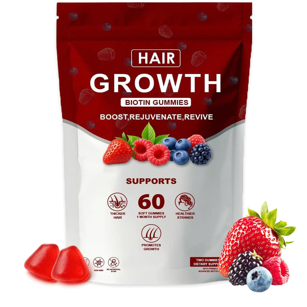 WOVOEO Lumin gummies jar shown for convenient daily hair, skin, and nails support