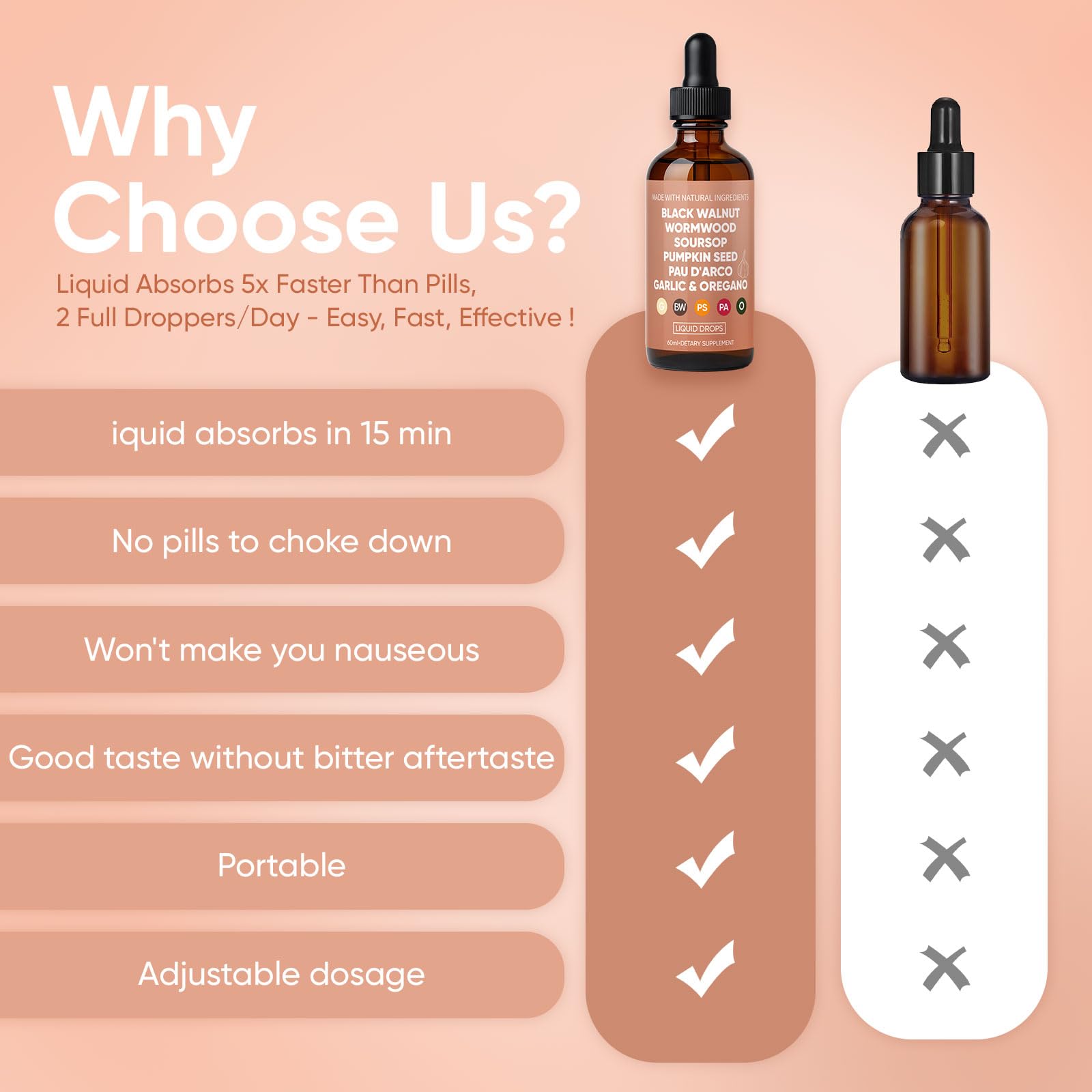 WOVOEO vegan plant-based liquid formulation in bottle