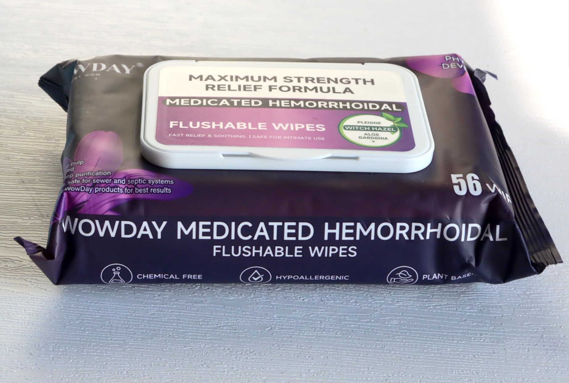 WowDay postpartum care use shows gentle perineal care after childbirth.