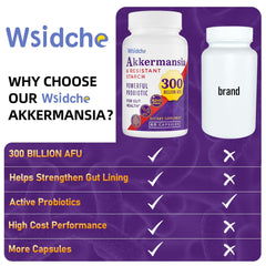 Wsidche Akkermansia pouring capsules for easy daily use