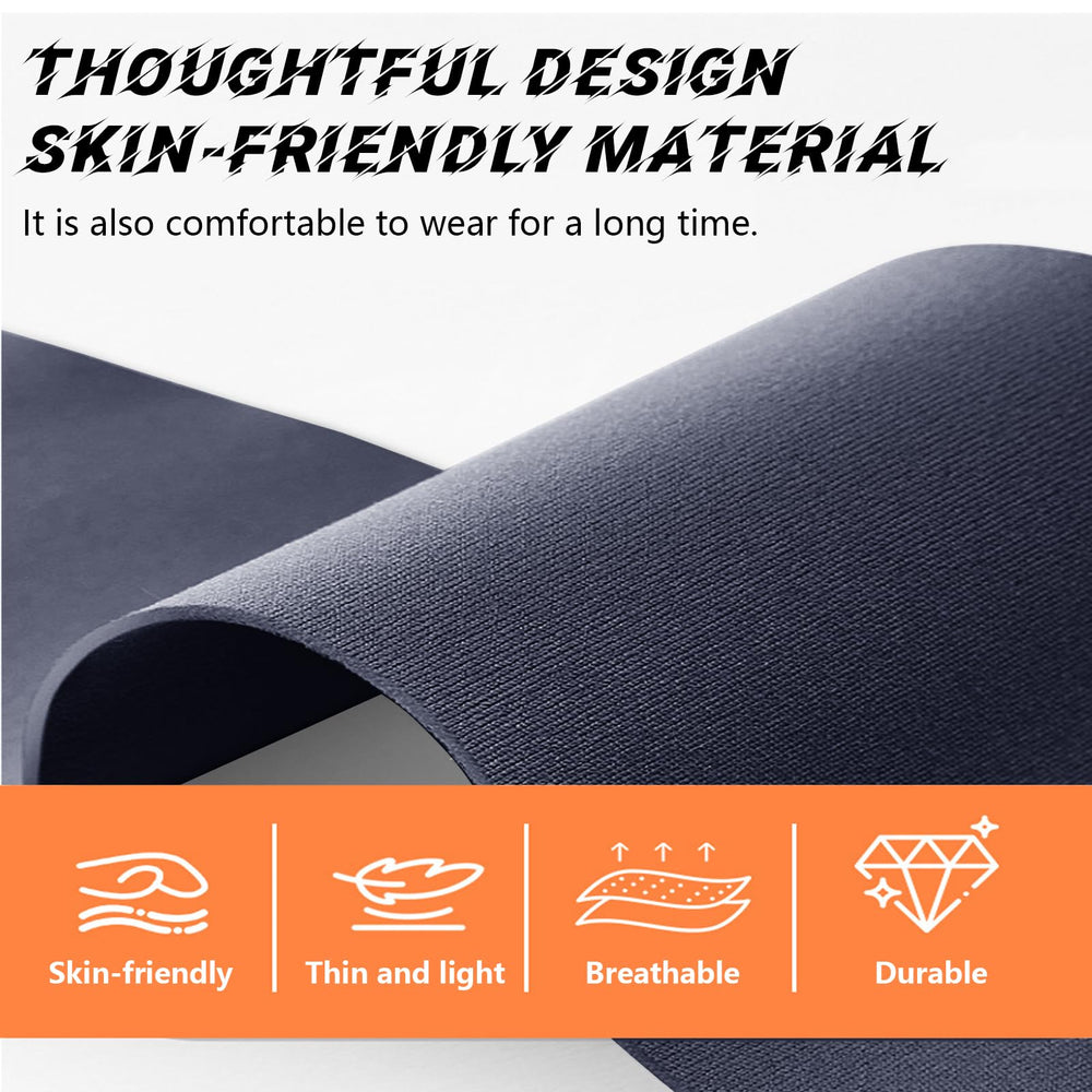 Wtruoy one-size-fits-all belt with extension secures a customizable fit.