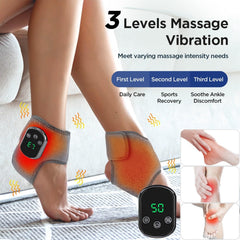 WUAXYBM foot massager with three modes for tailored relaxation.