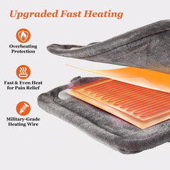 WUGE remote control adjusts temperature for personalized comfort.