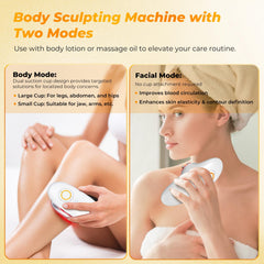 WUPYE 3-in-1 cellulite massage control panel for easy mode switching