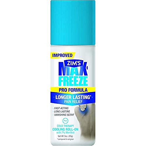 Wutsar Zim's Max Freeze Pro in use shows easy rolling for quick muscle comfort.