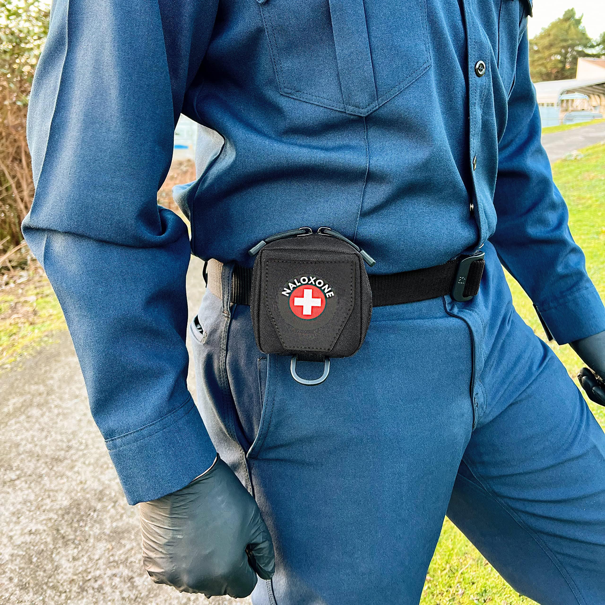 WWILKEN belt loop attachment option shown on duty belt