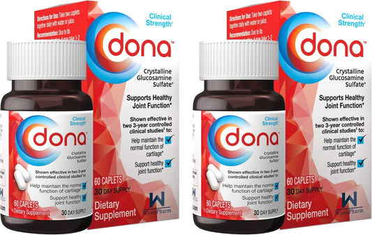 WynnPharm Dona Crystalline Glucosamine Sulfate bottle ready for daily joint support