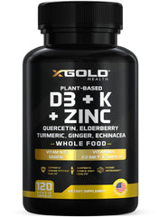 X Gold Health 8in1 bottle front for daily wellness.