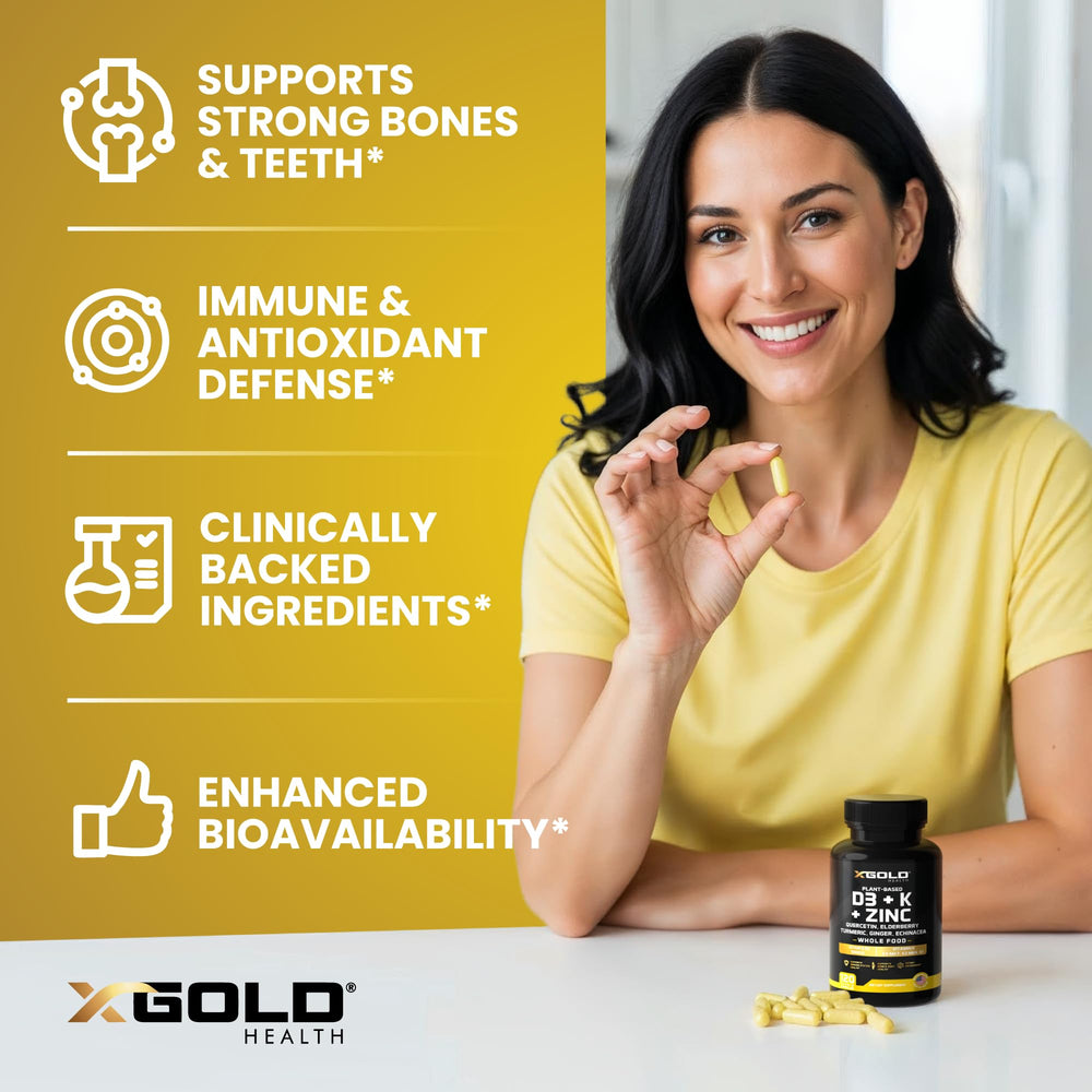 X Gold Health black pepper extract close-up for absorption enhancement.