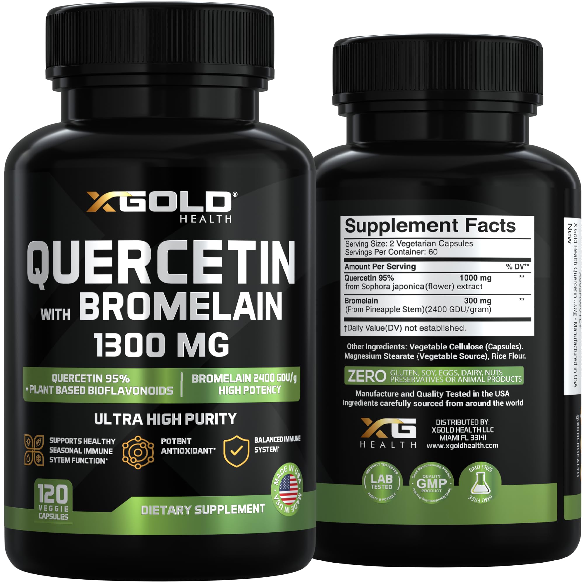 X Gold Health daily dosage packaging supports simple routine.
