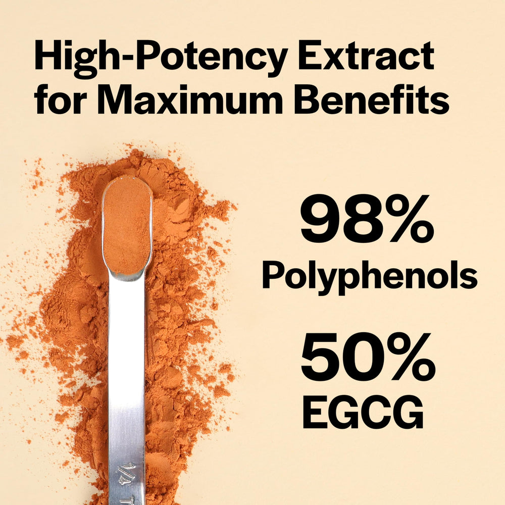 Xalya Green Tea Extract powder measuring spoon for precise daily servings