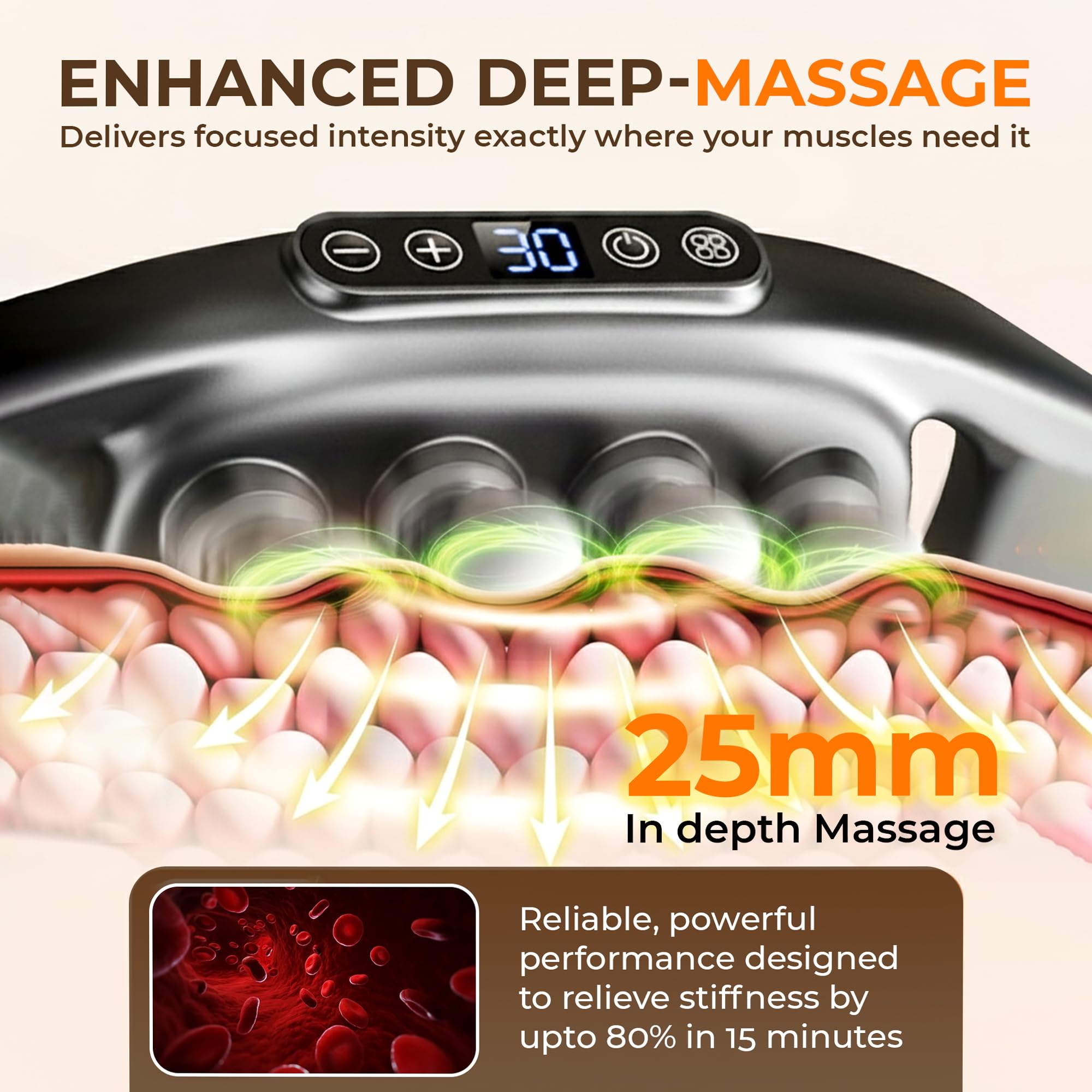 Xamford 2026 massager ergonomic design ensures comfortable extended sessions.