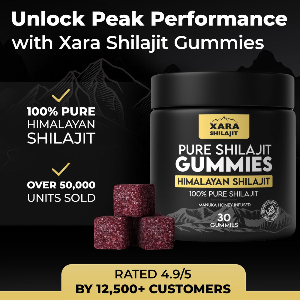 Xara Shilajit lab tested purity for quality assurance