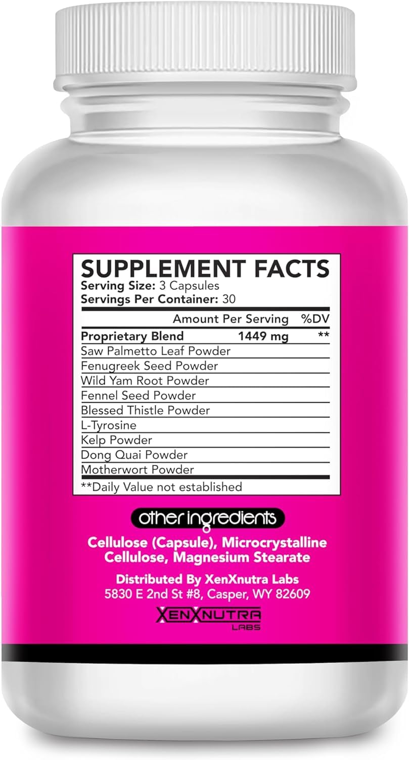 XenXNUTRA Labs Curvy Girl bottle pour close-up for easy dosing