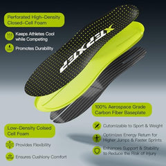 XEPXEP 2026 insoles with breathable foam reduce heat and moisture for all-day dryness.