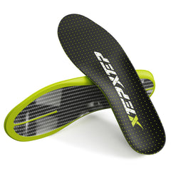 XEPXEP 2026 sport carbon fiber insoles close-up shows foam-core energy return.