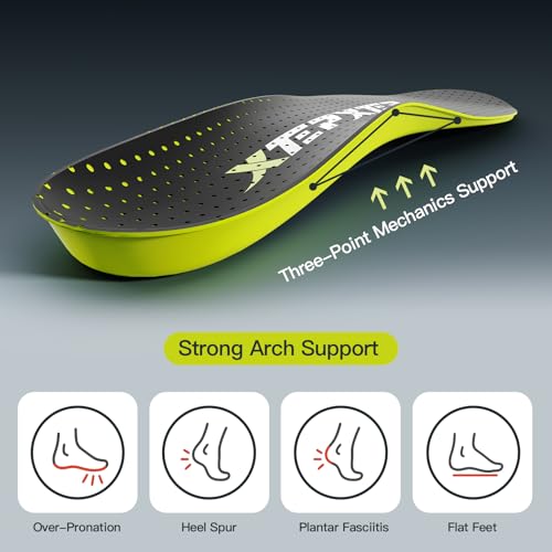 XEPXEP customizable trim-to-fit insoles for a personalized fit.