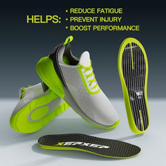 XEPXEP breathable foam core with honeycomb mesh keeps feet dry and fresh.