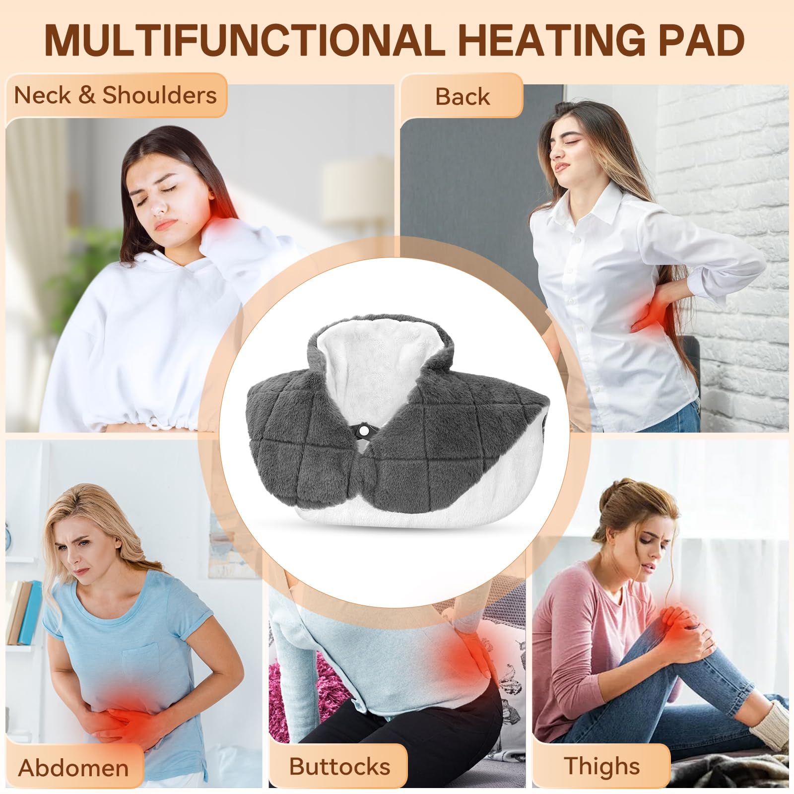 XHBDXDP pad features four auto-off timers for safer sessions.
