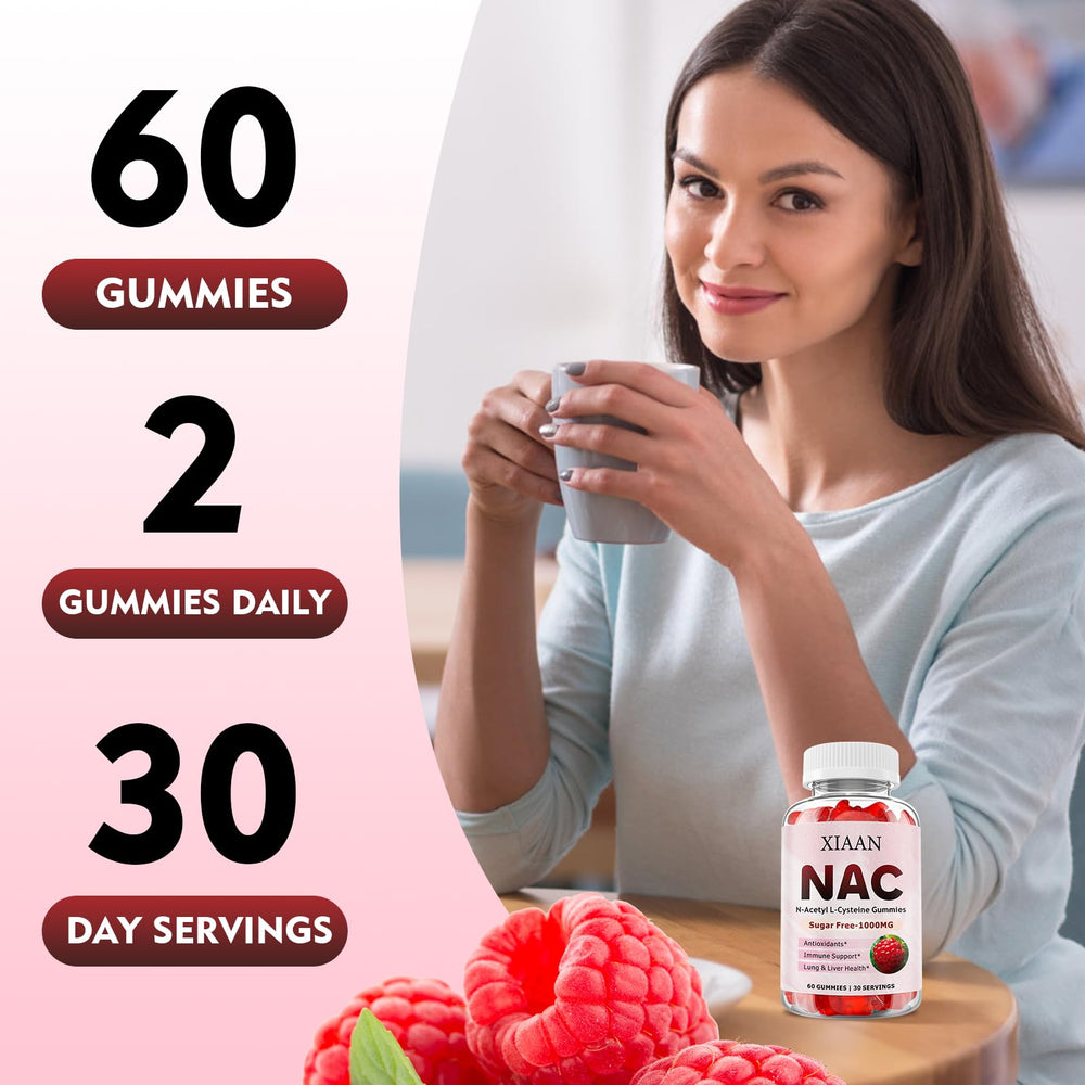 GMP-certified packaging signals quality and safety for NAC gummies
