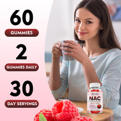 GMP-certified packaging signals quality and safety for NAC gummies