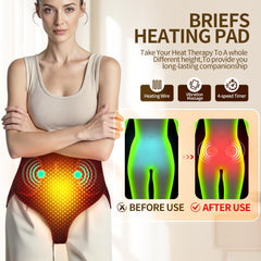 XiangFutang pad on abdomen area demonstrates cramps use.