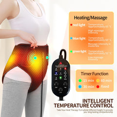 XiangFutang pad near lower back illustrates soothing relief potential.
