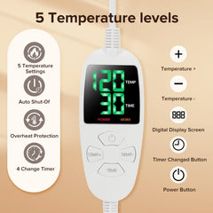 XIAOTONG extra hot setting penetrates deep into tense muscles.
