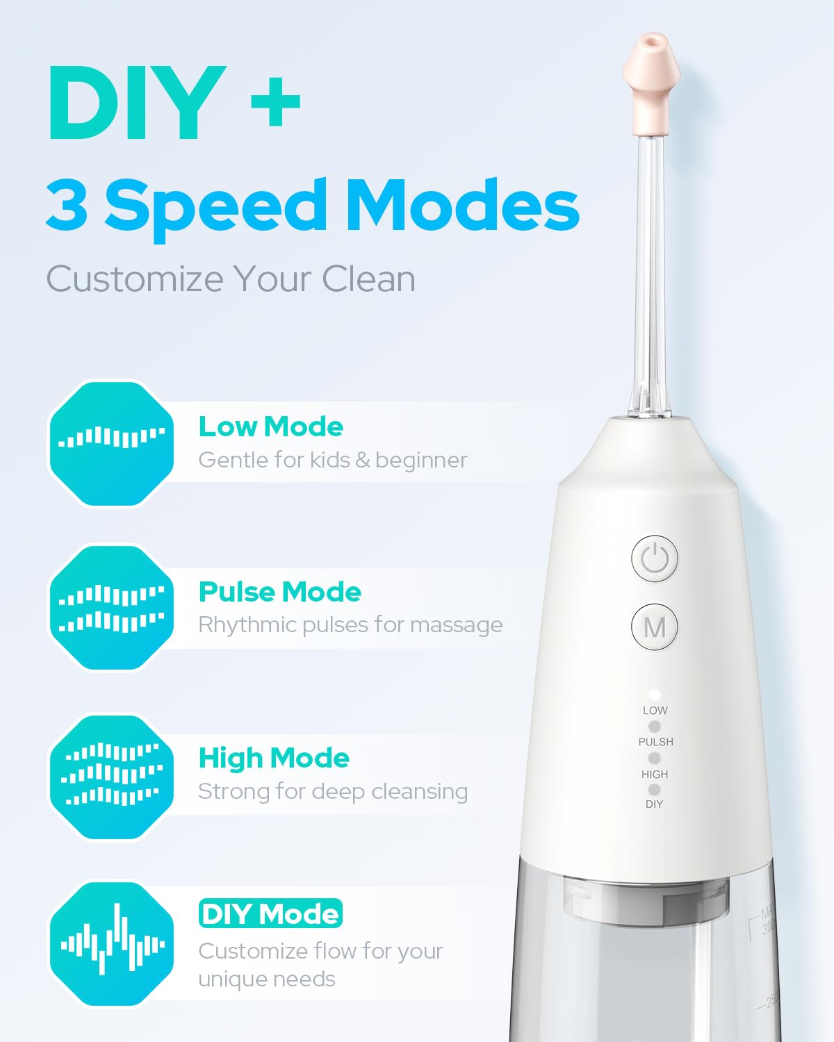 Cordless design of XIENORTINM enables portable nasal rinsing