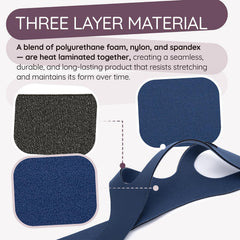 Ximoon Quattro Air headgear material close-up shows soft, easy-clean fibers.
