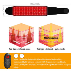 Xingruyu red light therapy belt neck wrap supports relaxation during downtime