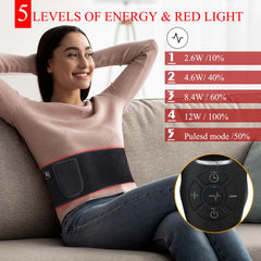 Xingruyu red light therapy belt portable design for use anywhere at home